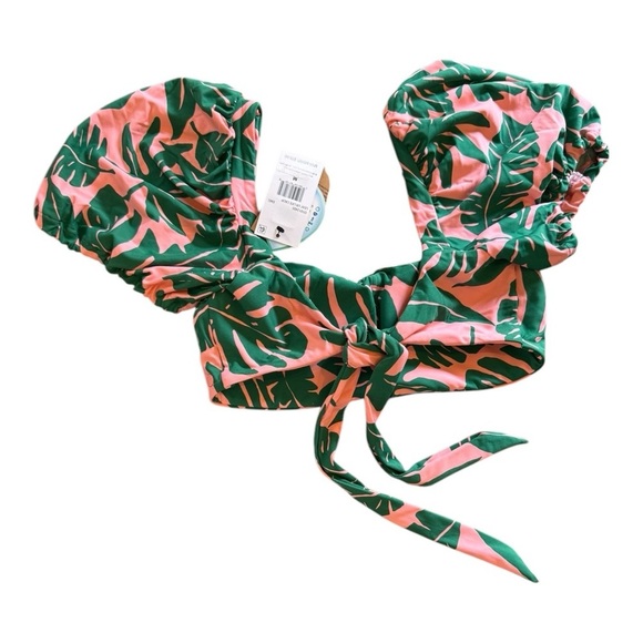 Volcom Leaf Ur Life Crop Bikini Top NWT - Picture 4 of 5